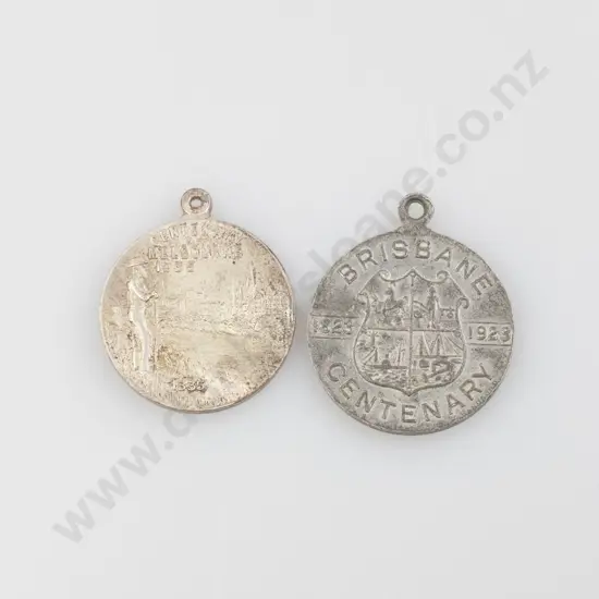Two Australian Hanging Medals