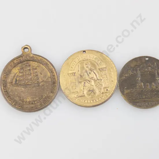 Three Australian Hanging Medals
