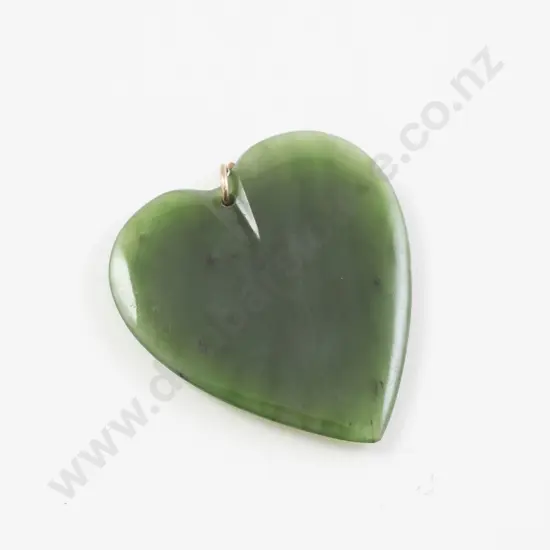Greenstone Heart Pendant