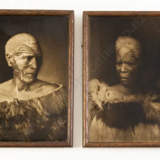 Pair Late C19th Tiles