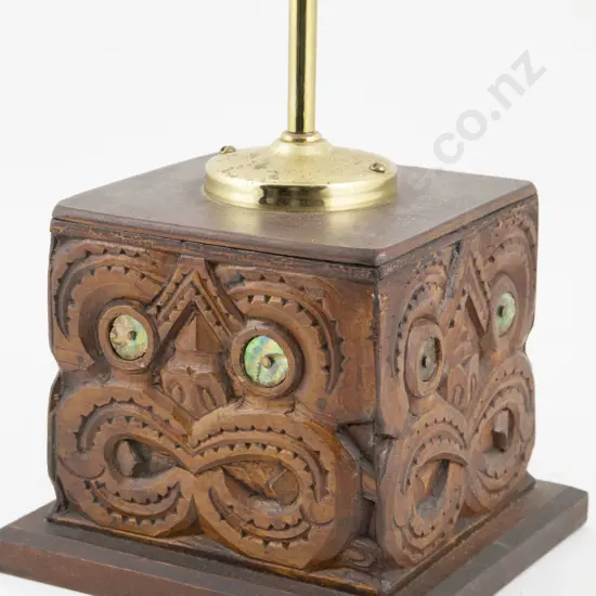 Early C20th Kauri Table Lamp