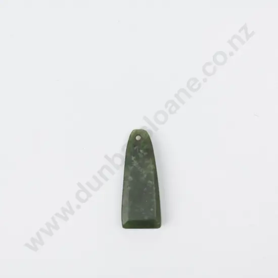 A Pre C20th Maori Greenstone Kuru (Pendant) - Y20943