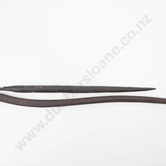 A Pair of Pre C19th Maori Turuturu (Weaving Pegs) - Y13855
