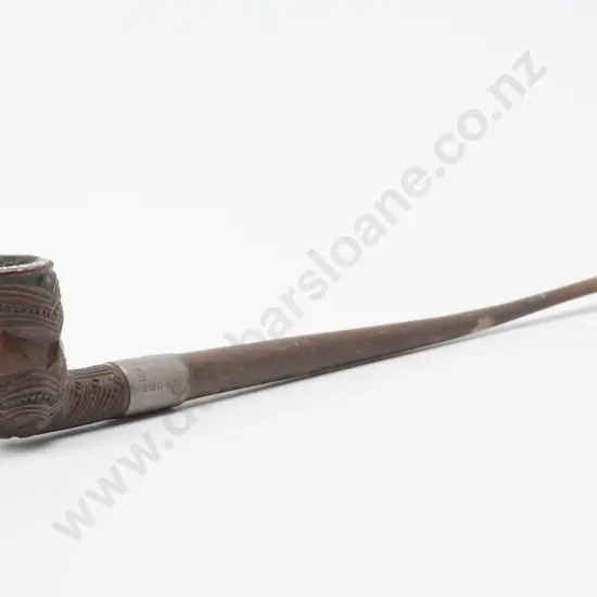 Late C19th/Early C20th Carved Maori Pipe - Y13803