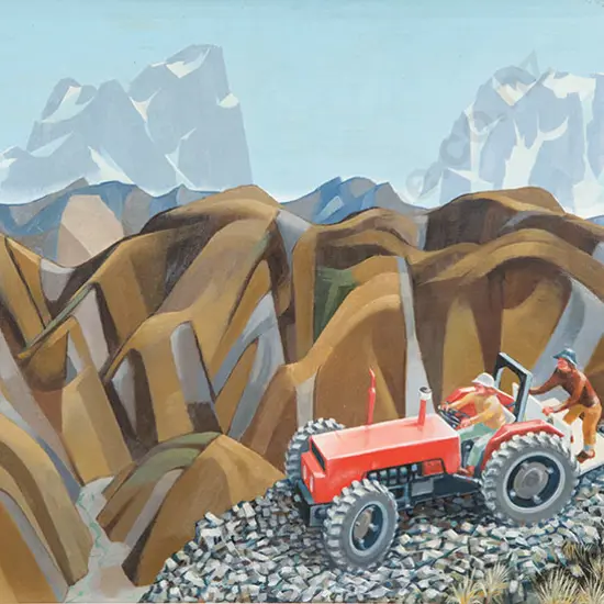 Roy Cowan - Saturno 80 on Conway Hills