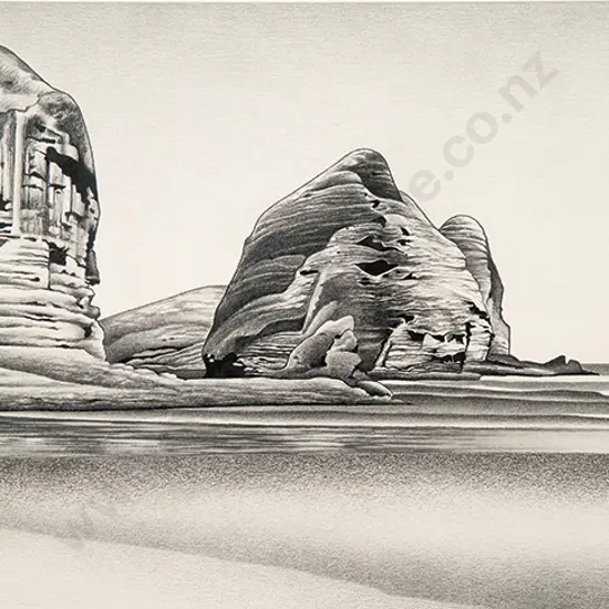 Don Binney - Lion Rock, Piha