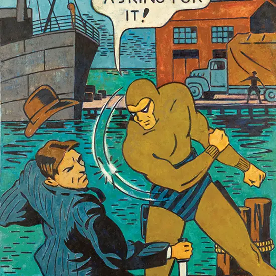 Dick Frizzell - Asking for it!