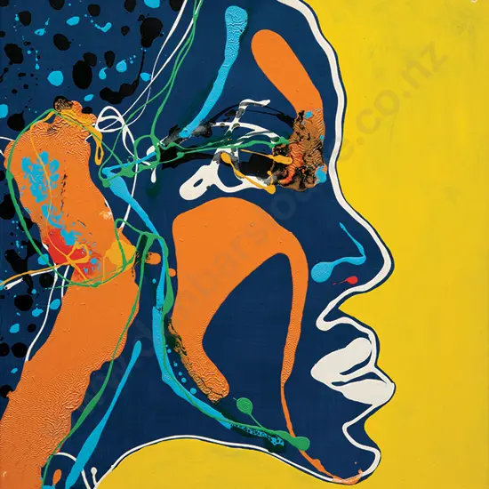 Pat Hanly - Black Model