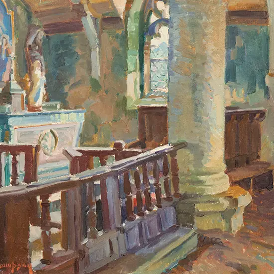 S L Thompson - The Altar, La Maria Chapelle