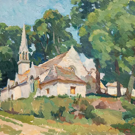 Sydney Lough Thompson - Chapelle de Locmaria An Hent