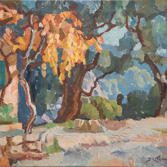 Sydney Lough Thompson - Falicon, Automne