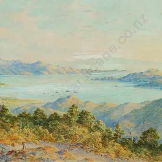 Charles Decimus Barraud - Coromandel Harbour