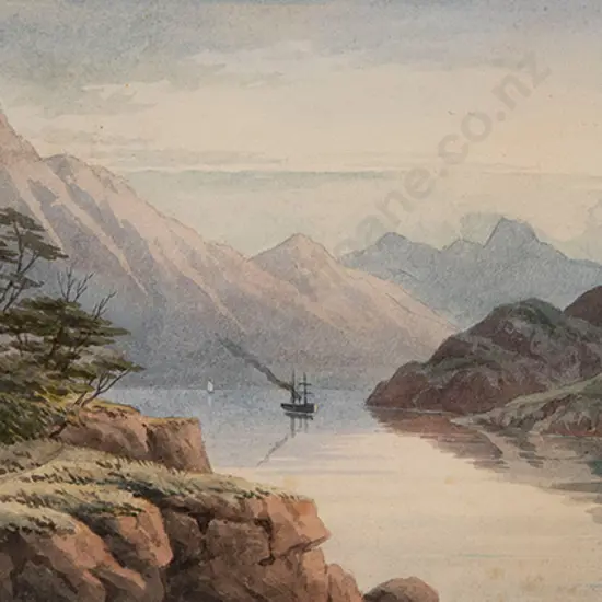 JBC Hoyte - Walters Peak, Lake Wakatipu