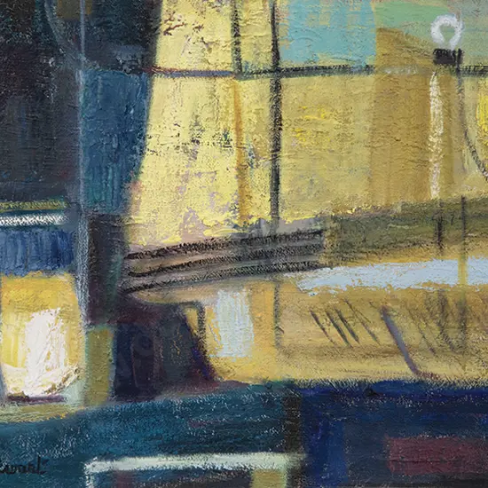 Helen Stewart - Blue & Yellow