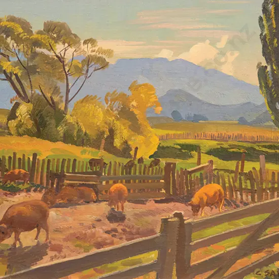 Cedric Savage - Pastoral Scene