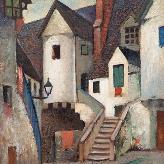 John Weeks - Scottish Courtyard