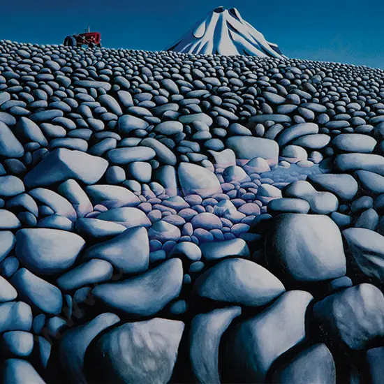 Michael Smither - Rocks, Tractor & Mountain