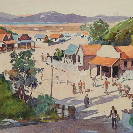 Russell Clark - North Country Town