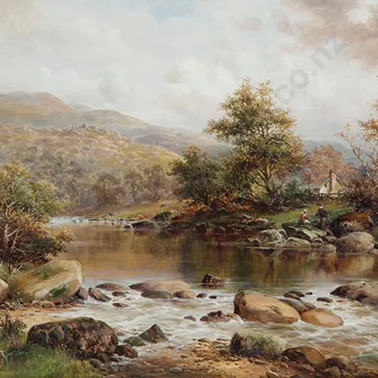 William H Mander - In the Conway Valley