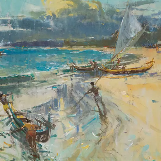 Guy Huze - Outrigger Vessels