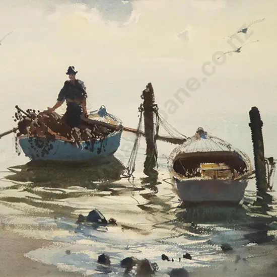 John Loxton - Netting Boat