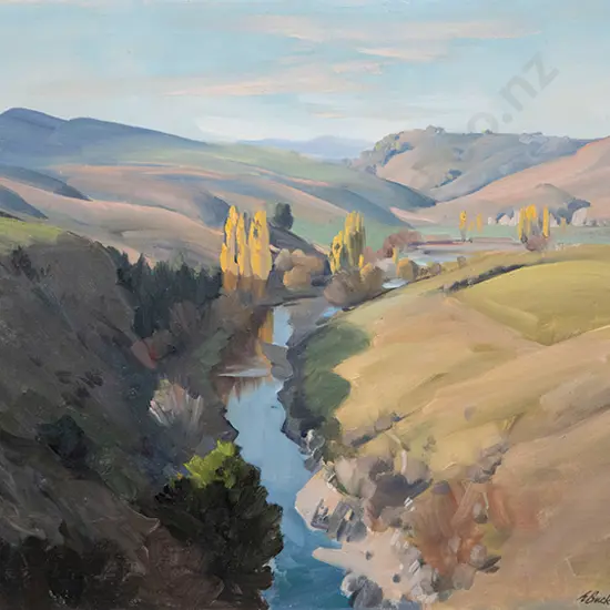 Ernest Buckmaster - South Island Landscape