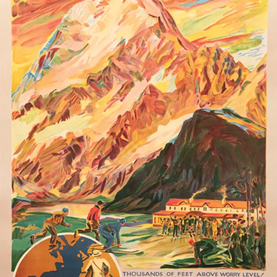 NZ Railway Poster
