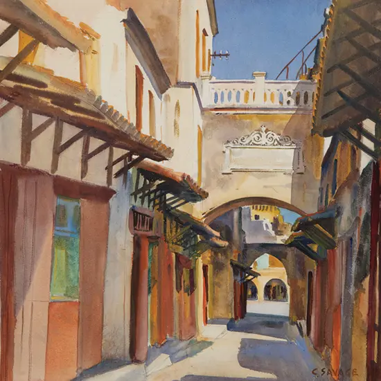 Cedric Savage - To Afternoon Siesta, Rhodes