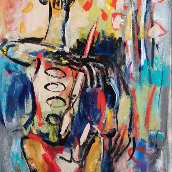 Piera McArthur - Dedicated Artist's Self Portrait