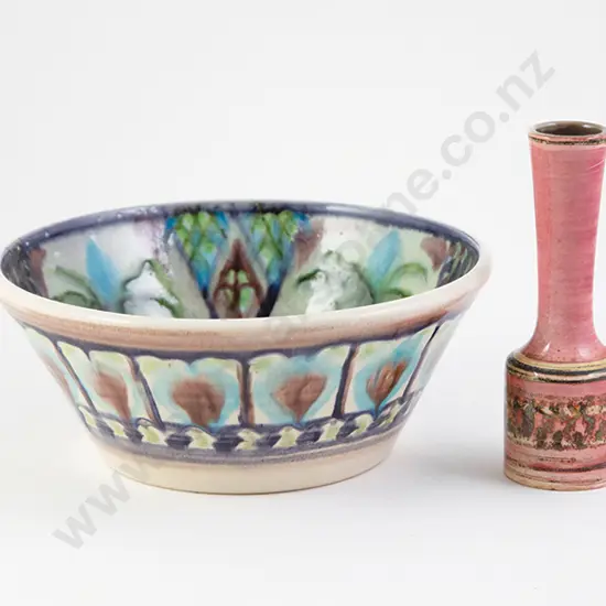 Kenneth Clark Majolica Bowl
