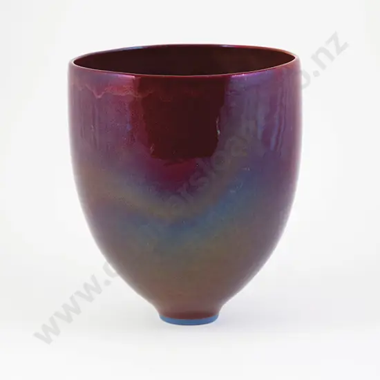Gulielma Dowrick Aubergine Tulip Bowl
