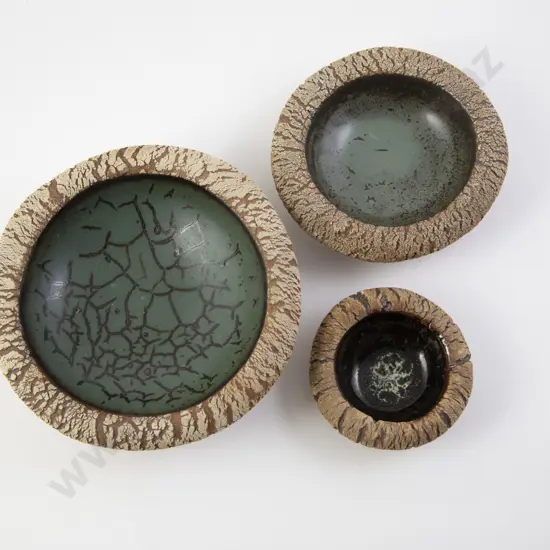 Len Castle - Three Graduated Dishes