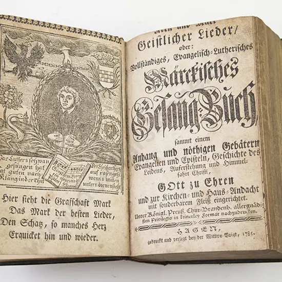 1785 German Religious Book