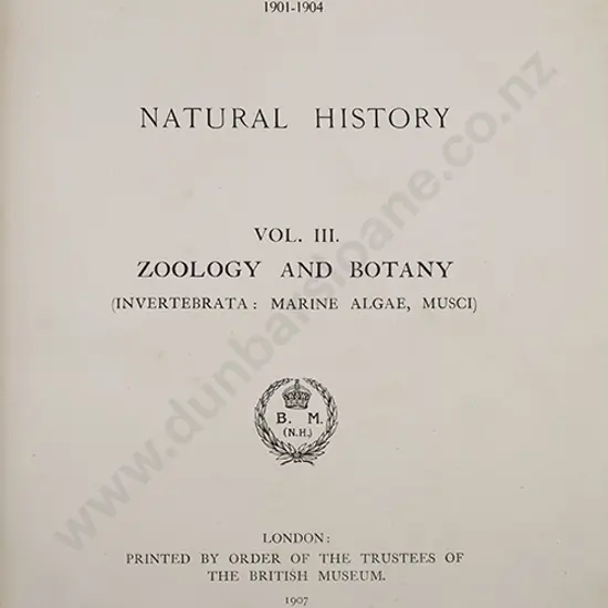 National Antarctic Expedition 1901-1904, Vols II & III