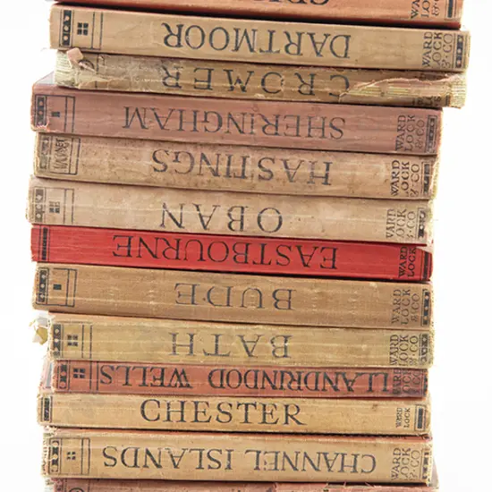 22 Ward Lock & Co Guide Books