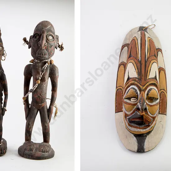 Two PNG Mindimbit Figures & Mask