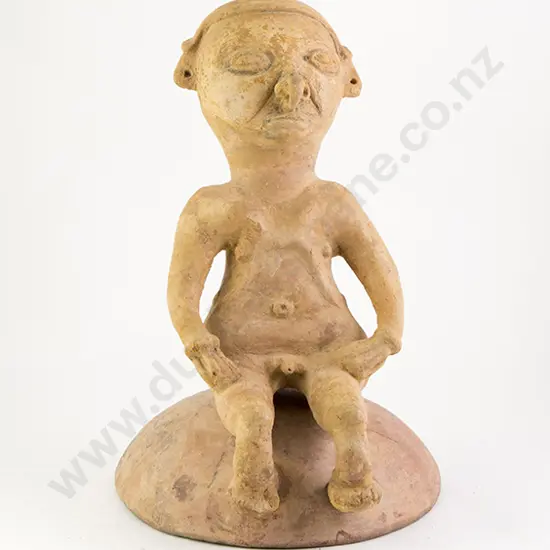 Pre Columbian Clay Figure