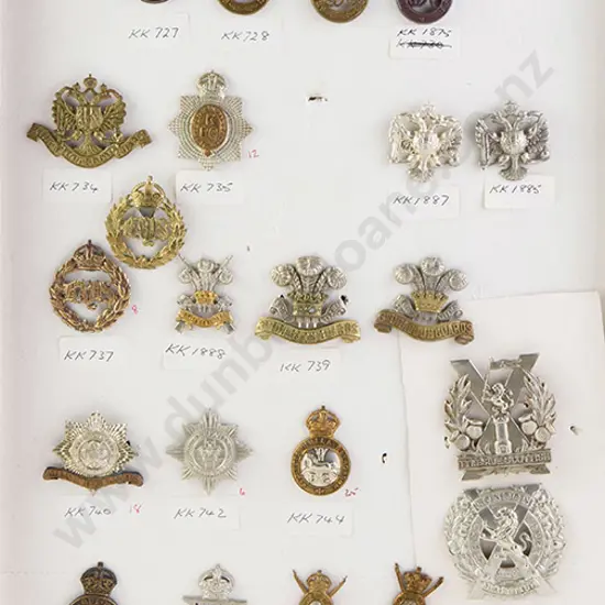 Collection Mainly British Regimental Cap Badges