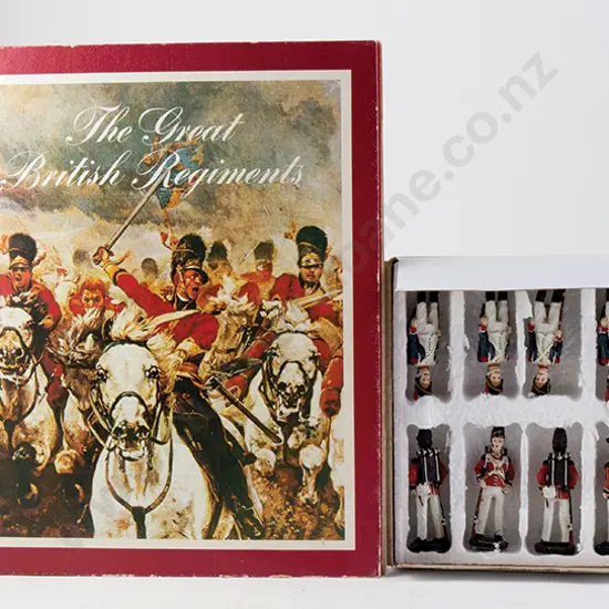 Folder of Miniature British Regimental Badges