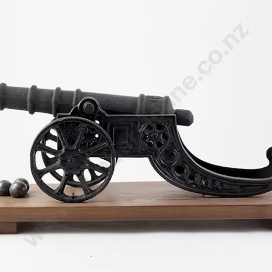 Cast Iron Model of a Cannon