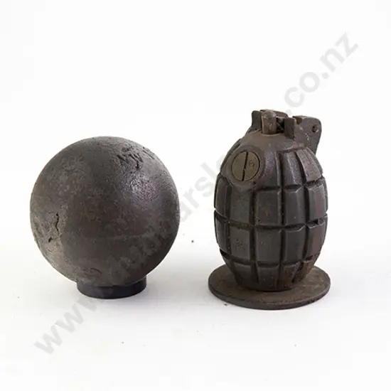 WWI No15 Grenade and No36 Mills Grenade