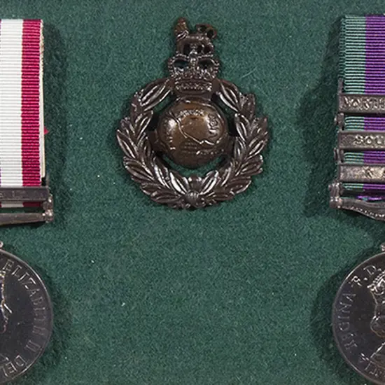 Post WWII Two Medals