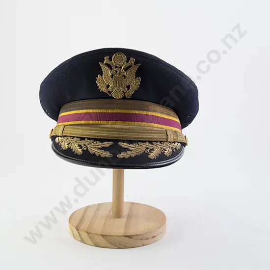 USA Army Artillery Officers Full Dress Blues Visor Cap