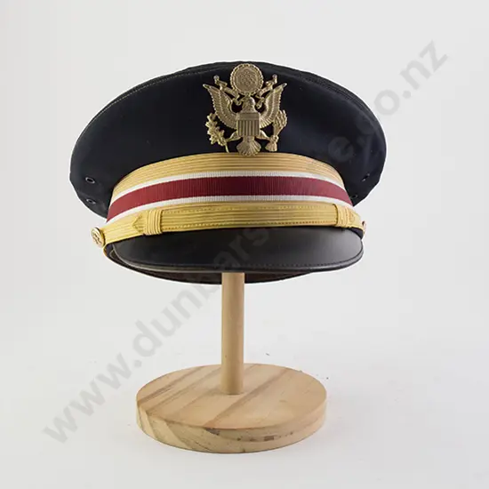 USA Army Combat Engineer Officers Dress Visor Cap