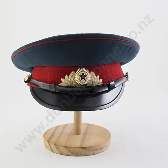 Russian Motor Rifles Officers Visor Cap & Shoulder Boards