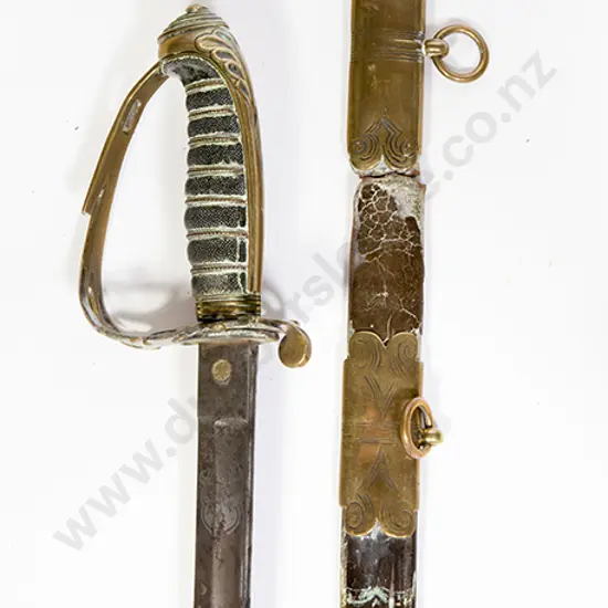 British 1845 Pattern Officers Sword