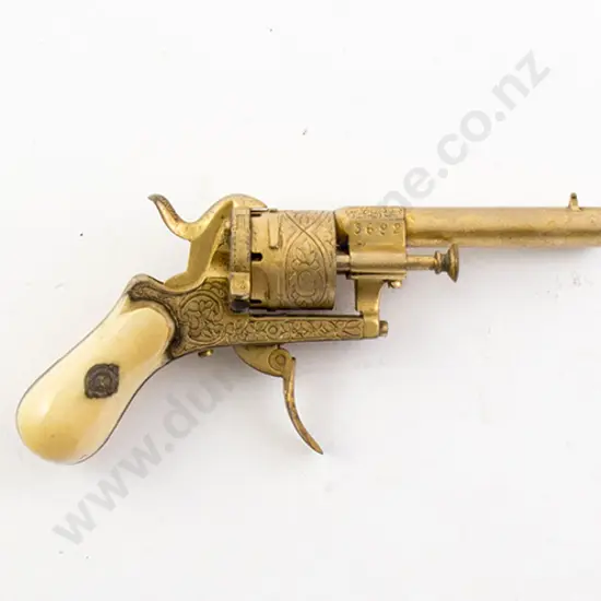 Antique Gilded Purse Pistol