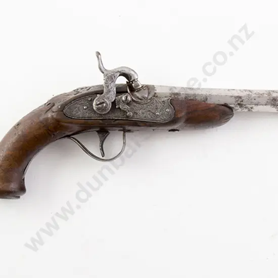 Early C19th Percussion Pistol