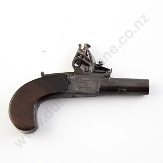 Geo III English Flintlock Pocket Pistol