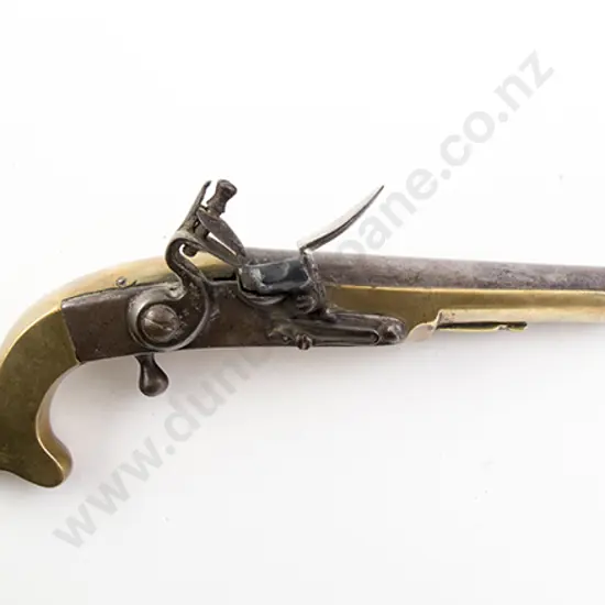 Scottish Brass Belt Pistol